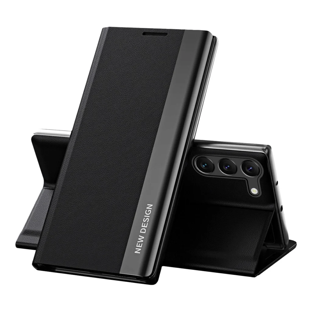Sleep Pro With Flip Stand Black Kryt Samsung Galaxy S23 Plus