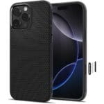 Spigen Liquid Air ”T” Mag MagSafe Matte Black Kryt iPhone 16 Pro Max