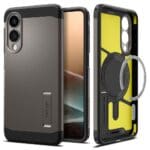 Spigen Tough Armor MagSafe Gunmetal Kryt Samsung Galaxy S25 Edge