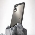 Spigen Tough Armor MagSafe Gunmetal Kryt Samsung Galaxy S25 Edge