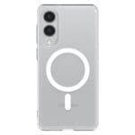 Spigen Ultra Hybrid Mag MagSafe Clear/White Kryt Samsung Galaxy S25 Edge