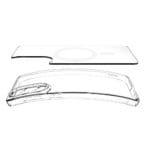 Spigen Ultra Hybrid Mag MagSafe Clear/White Kryt Samsung Galaxy S25 Edge
