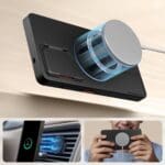 Tech-Protect Kevlar Aura MagSafe Black/Orange Kryt Samsung Galaxy S25 Ultra