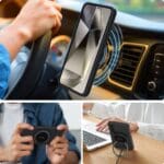 Tech-Protect Liquid Silicone MagSafe Black Kryt Samsung Galaxy S25 Edge