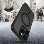 Tech-Protect Magmat Xt 3-Set MagSafe Matte Black Kryt iPhone 16 Pro Max