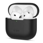 Tech-Protect Silicone Black Kryt AirPods 4