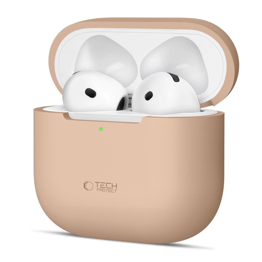 Tech-Protect Silicone Cafe Latte Kryt AirPods 4