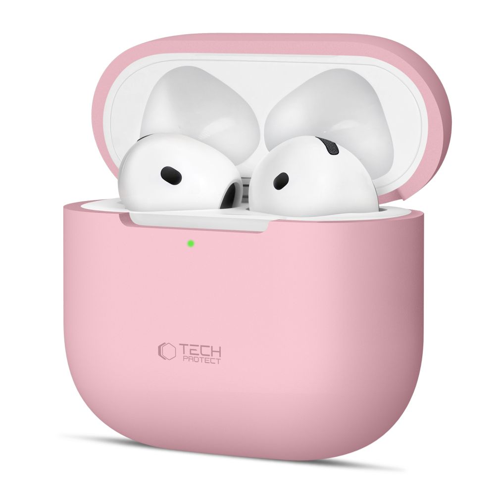 Tech-Protect Silicone Dusty Pink Kryt AirPods 4
