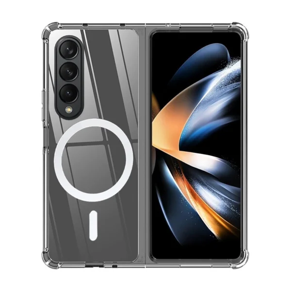 Ultra Clear MagSafe Transparent Kryt Samsung Galaxy Z Fold 6