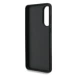 Guess PU 4G Metal Logo Brown Kryt Samsung Galaxy S25 Edge