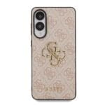 Guess PU 4G Metal Logo Pink Kryt Samsung Galaxy S25 Edge