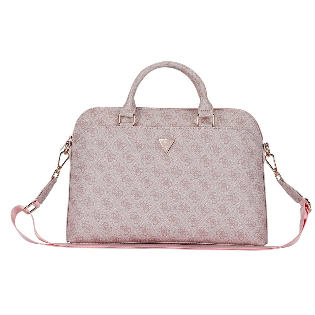 Guess PU 4G Triangle Logo Bag na NoteBook 13/14/15" Pink