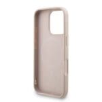 Guess PU Leather 4G Colored Ring Strap MagSafe Pink Kryt iPhone 16 Pro Max