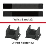 iPega SW2136 Sports Tapes Nintendo Switch 2 JoyCon Black