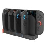 iPega SW2185 Charging Station for JoyCon Drivers Nintendo Switch 2 Black