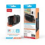 iPega SW2185 Charging Station for JoyCon Drivers Nintendo Switch 2 Black