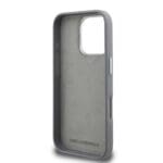 Karl Lagerfeld Grained PU K&CH Heads Grey Kryt iPhone 16 Pro Max
