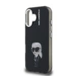 Karl Lagerfeld IML Aquarelle Karl Black Kryt iPhone 16