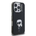 Karl Lagerfeld IML Aquarelle Karl Black Kryt iPhone 16 Pro