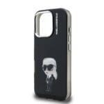 Karl Lagerfeld IML Aquarelle Karl Black Kryt iPhone 16 Pro