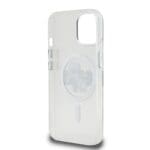 Karl Lagerfeld IML Glitter Karl and Choupette Sketch MagSafe Transparent Kryt iPhone 15