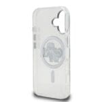 Karl Lagerfeld IML Glitter Karl and Choupette Sketch MagSafe Transparent Kryt iPhone 16
