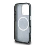 Karl Lagerfeld IML K&CH Heads Repeated Logo MagSafe Black Kryt iPhone 16 Pro