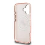 Karl Lagerfeld IML K&CH Heads Repeated Logo MagSafe Pink Kryt iPhone 16