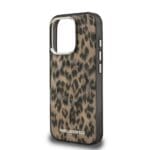 Karl Lagerfeld IML Leopard MagSafe Brown Kryt iPhone 16 Pro Max