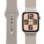 OBAL:ME Silicone Band Apple Watch SE/11/10/9/8/7/6/5/4/3 (42/41/40/38mm) S-M Beige
