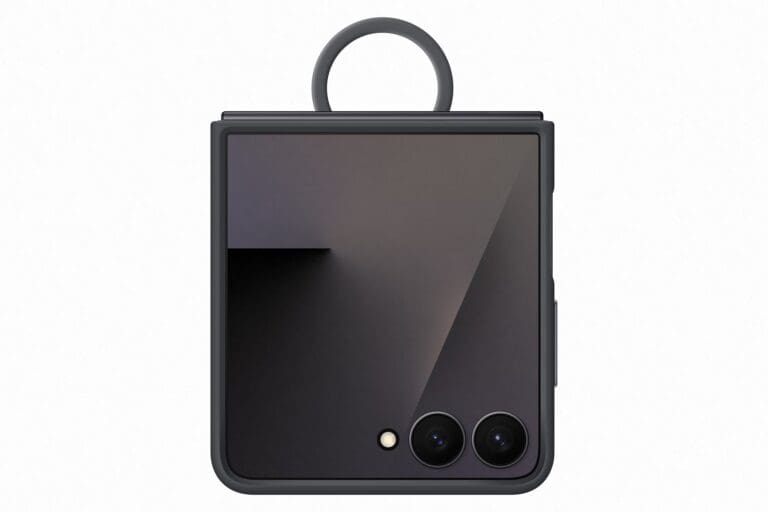 Samsung EF-PF766TBE Silicone with Ring Black Kryt Galaxy Z Flip 7