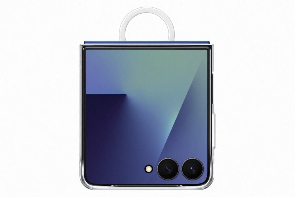 Samsung EF-QF766CTE Ring Clear Transparent Kryt Galaxy Z Flip 7