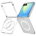Spigen Airskin Mag MagSafe Crystal Clear/White Kryt Samsung Galaxy Z Flip 7