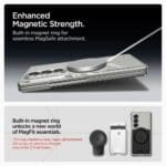 Spigen Airskin Mag MagSafe Crystal Clear/White Kryt Samsung Galaxy Z Fold 7