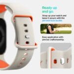 Spigen Nano Pop Apple Watch SE/11/10/9/8/7/6/5/4/3 (42/41/40/38mm) Orange Beige