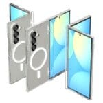 Spigen Ultra Hybrid Pro Mag MagSafe Clear/White Kryt Samsung Galaxy Z Fold 7