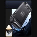 Supcase Crystal Nintendo Switch 2 Frost Black