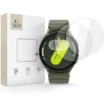Tech-Protect Glass Fit+ 2-Pack Samsung Galaxy Watch 4 / 5 / 6 / 7 (44 mm) Clear