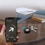 Tech-Protect Rough 4-Pack Apple Airtag 1 / 2 Black