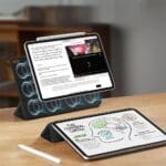 Tech-Protect Smartcase Magnetic iPad Air 13” 1 / 2 / 2024-2025 Black
