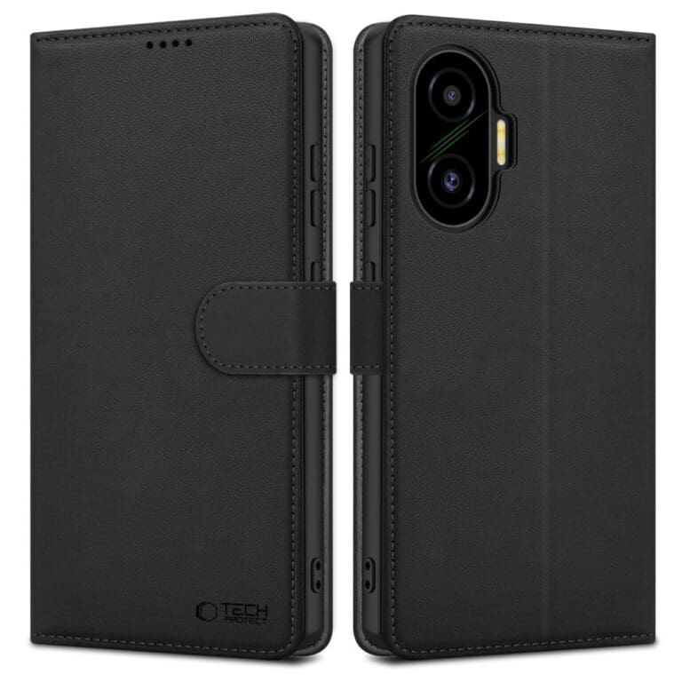 Tech-Protect Wallet Black Kryt Xiaomi Poco F7