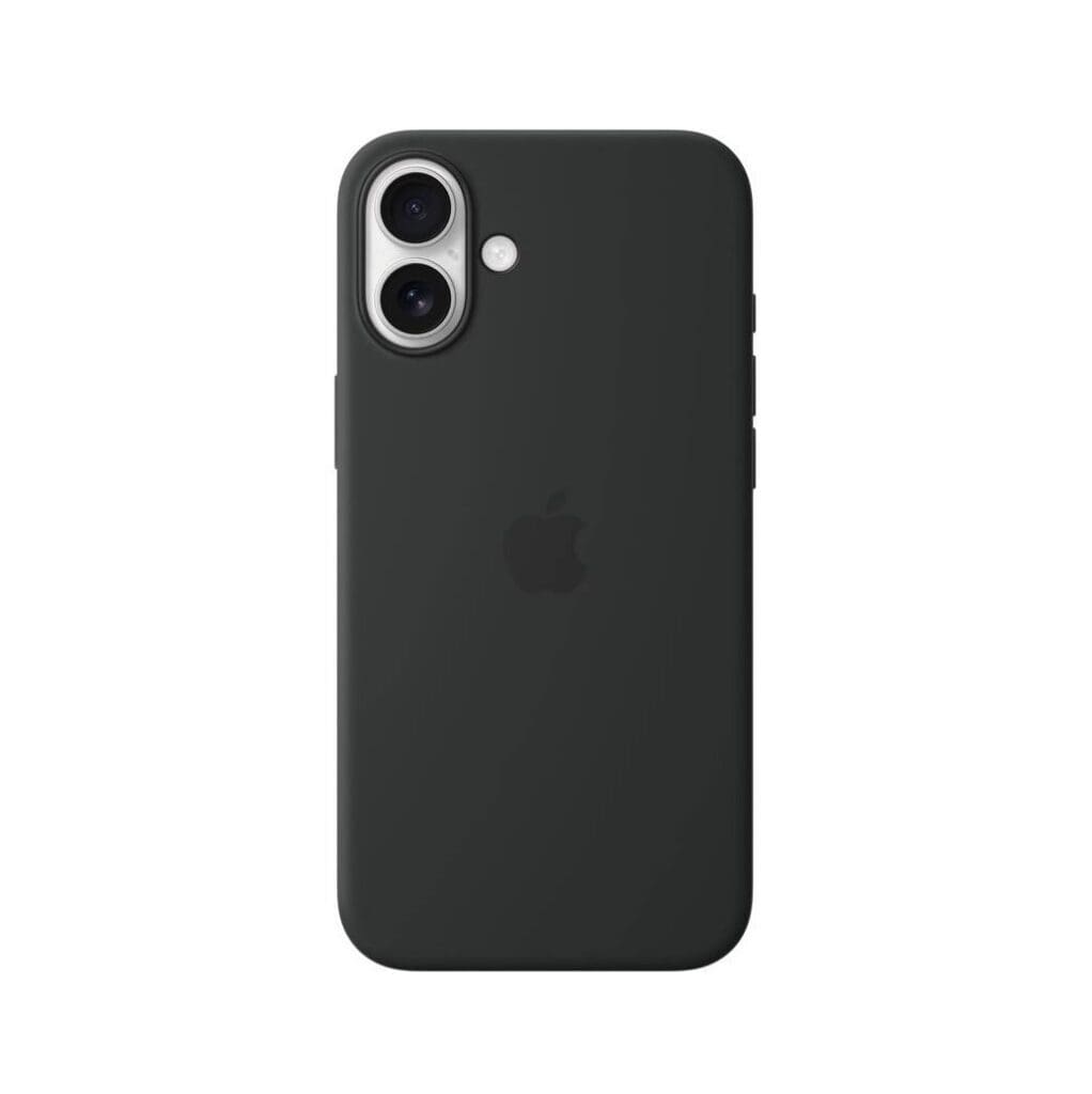 Apple MYY93ZM/A Silicone MagSafe Black Kryt iPhone 16 Plus