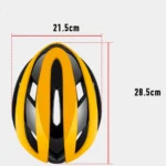 Rockbros 10110004006 Bicycle Helmet, Size M Yellow And Black