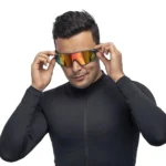 Rockbros 10134Pl Polarized Cycling Glasses Blue And Pink