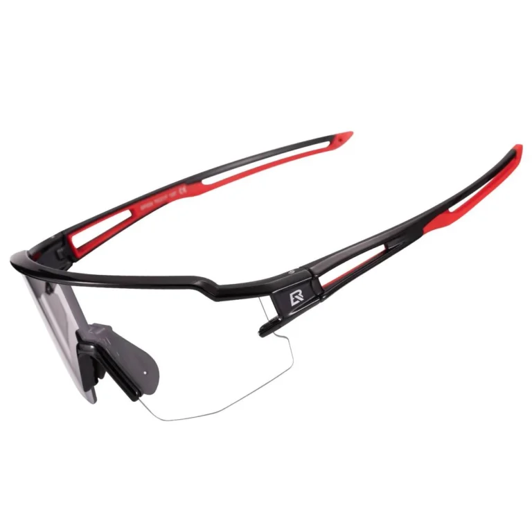 Rockbros 10173 Photochromic Uv400 Cycling Glasses Black And Red
