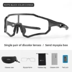 Rockbros 10181 Photochromic Uv400 Cycling Glasses Black