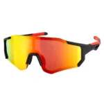 Rockbros 10182 Polarizing Cycling Glasses Red