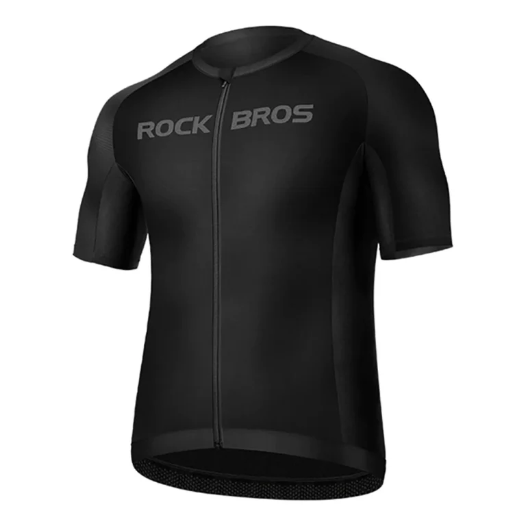 Rockbros 15120002002 Short Sleeve Cycling Jersey M Black