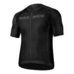 Rockbros 15120002004 Short Sleeve XL Cycling Jersey Black