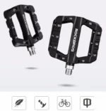 Rockbros 2017-12Cbk Nylon Bicycle Pedal Set Black